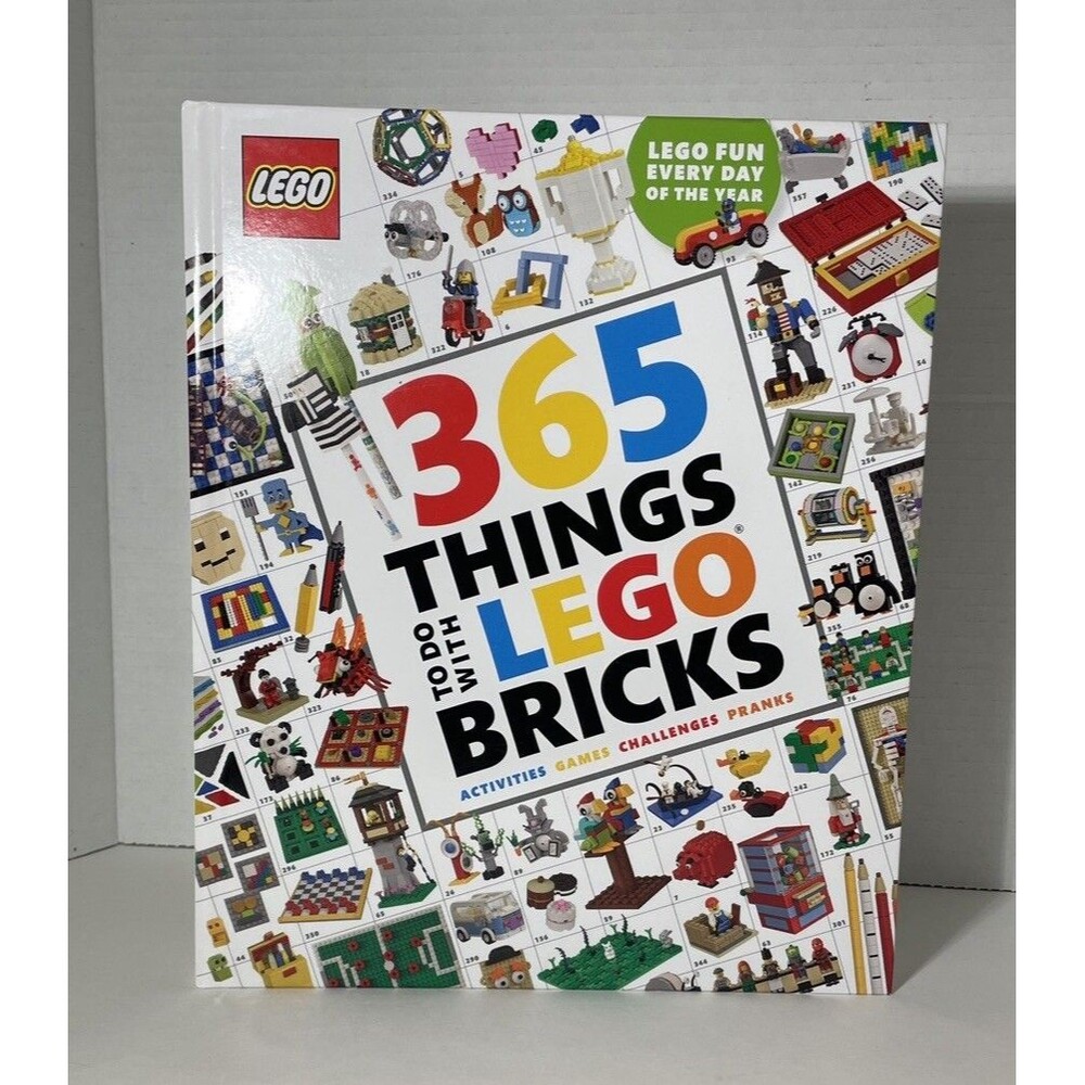 365 Things to Do with LEGO Bricks Hardcover Good Condition LEGO Activities